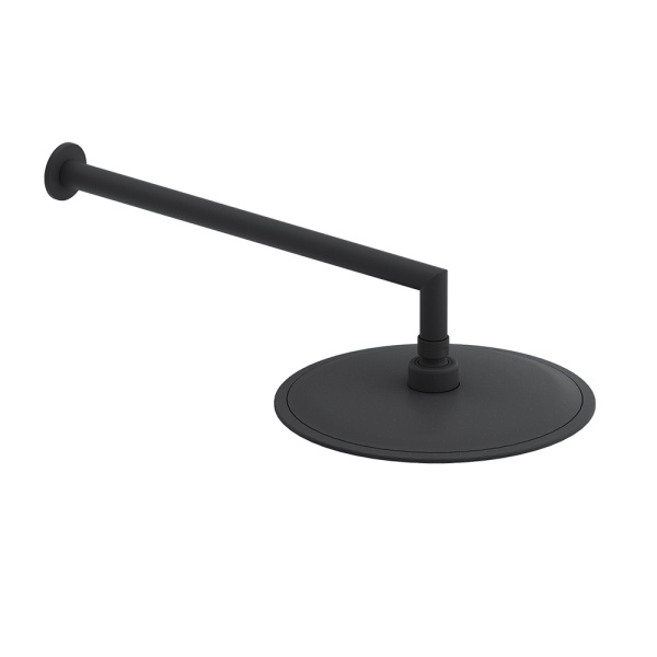 Душевая система со смесителем Damixa Scandinavian Pure 936520300 монтаж встраиваемая в стену без термостата черный