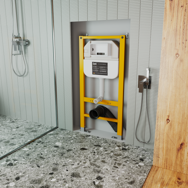 Инсталляция для подвесного унитаза D&amp;K  DI8050127 механическая