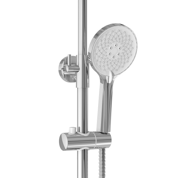 Душевая система со смесителем Grossman Galaxy 500.K35.01.100 монтаж настенная без термостата хром