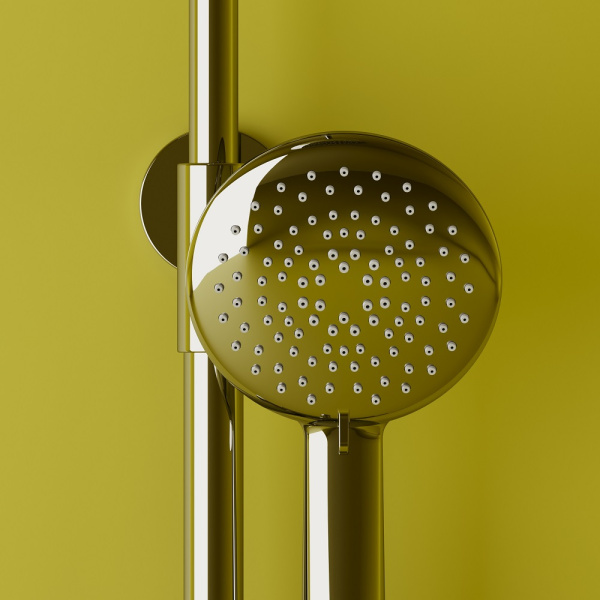 Душевая система со смесителем Sancos Game SC3001CH монтаж настенная с термостатом хром