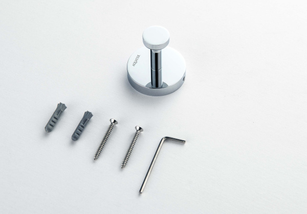 Крючок Акватек Бетта AQ4601CR настенный хром