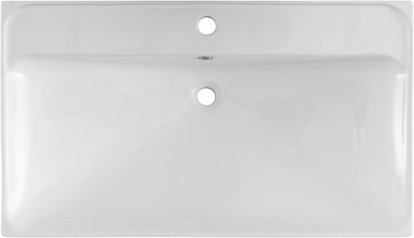 Раковина мебельная прямоугольная Aquanet Flash 00333268 керамика цвет белый