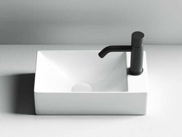 Раковина подвесная прямоугольная Ceramica Nova Element CN5007 фарфор цвет белый