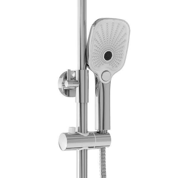 Душевая система со смесителем Grossman Advans 500.K35.09.100 монтаж настенная без термостата хром