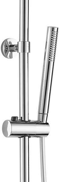 Душевая система без смесителя Aquanet Practic AF100-70-R-C монтаж настенная без термостата хром