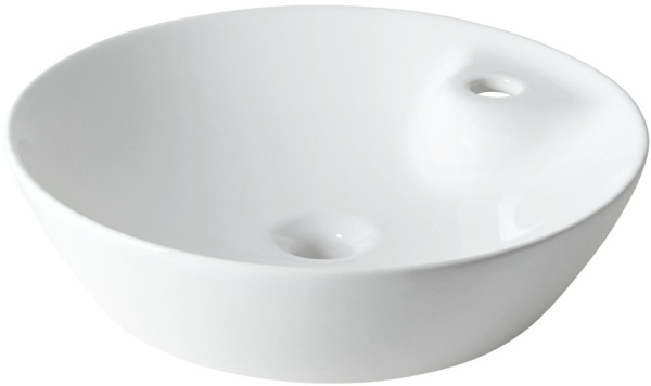 Раковина накладная круглая Allen Brau Fantasy 4.11018.20 керамика цвет белый