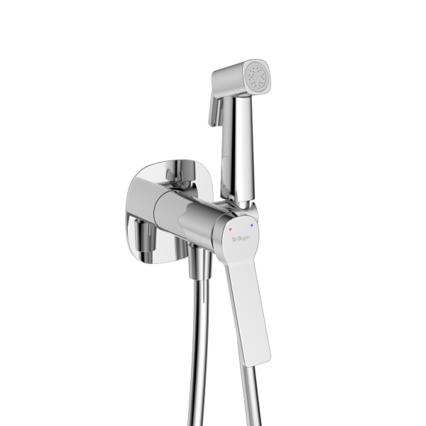 Гигиенический душ BelBagno Albano ALBANO-HGN-CRM встраиваемый в стену хром