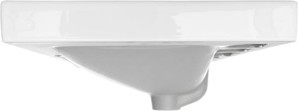 Раковина мебельная прямоугольная Aquanet Flash 00333267 керамика цвет белый