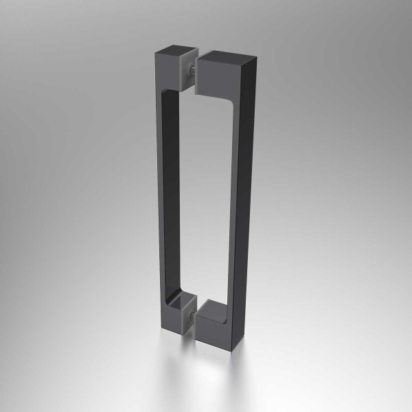 Душевая дверь Vincea Alpha VDP-3AL900CLGM 90 см стекла прозрачные, профиль вороненая сталь