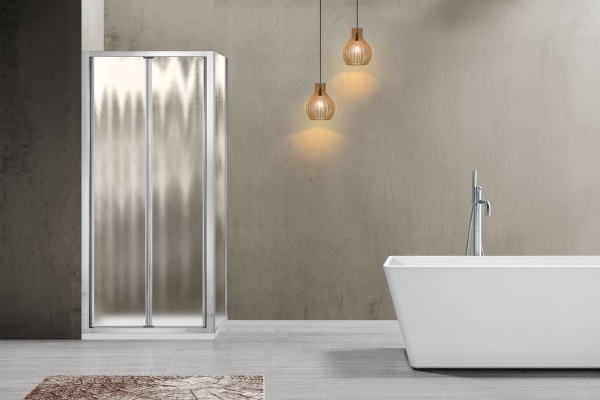 Душевой угол Vincea Garda VSR-1G8080CH квадратный 80x80 стекла матовые, профиль хром