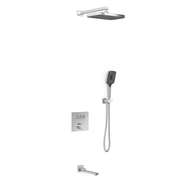 Душевая система со смесителем Vincea  VSFW-4311CH монтаж встраиваемая в стену без термостата хром