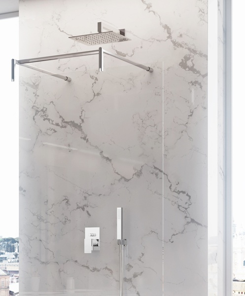 Душевая система со смесителем Webert Pegaso PE890103015 монтаж встраиваемая в стену без термостата хром