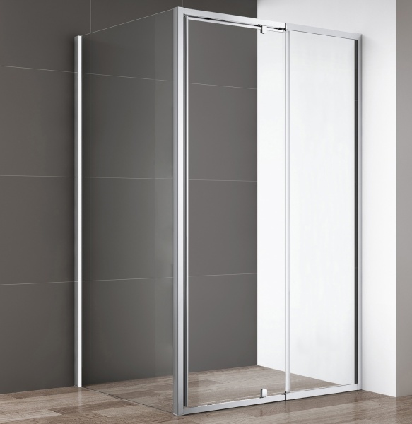 Душевой угол Cezares Variante VARIANTE-AH-1-110/120-100-C-Cr прямоугольная  стекла , профиль хром