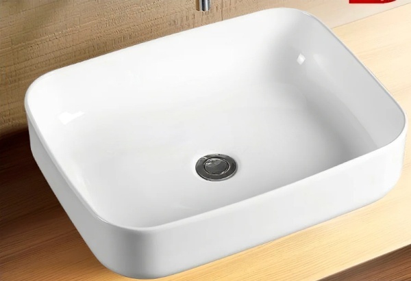 Раковина  прямоугольная Esbano ASTANES ESRNASTAW фаянс цвет белый