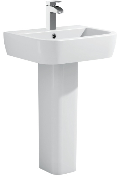 Раковина подвесная прямоугольная Allen Brau Infinity 4.21007.20 керамика цвет белый