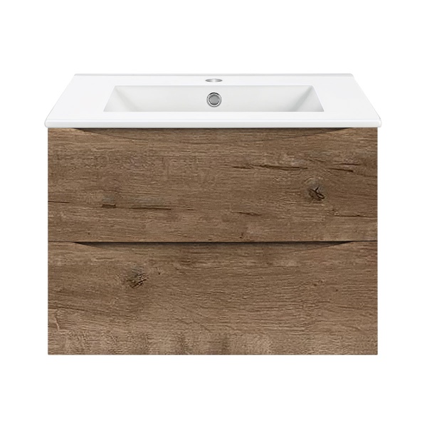 Тумба  подвесная Vincea Mia VMC-2MC600VO 60 см  2 ящика цвет V.Oak 