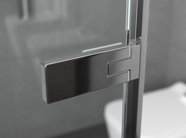 Душевой угол Ambassador Abner 10011102L 100x100 стекла прозрачные, профиль хром