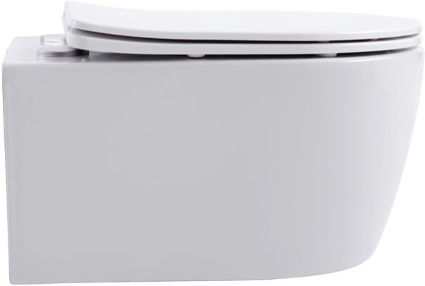 Унитаз подвесной Aquanet Smart SMART W каскадный керамика белый