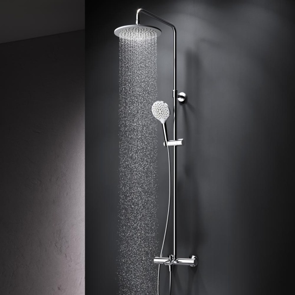 Душевая система со смесителем Am.Pm Like F0780564 монтаж настенная с термостатом хром
