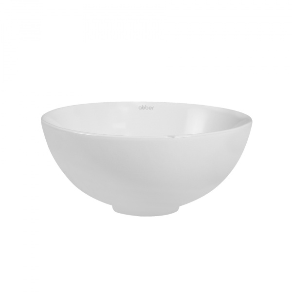 Раковина  круглая Abber Bequem AC2106 фаянс цвет белый