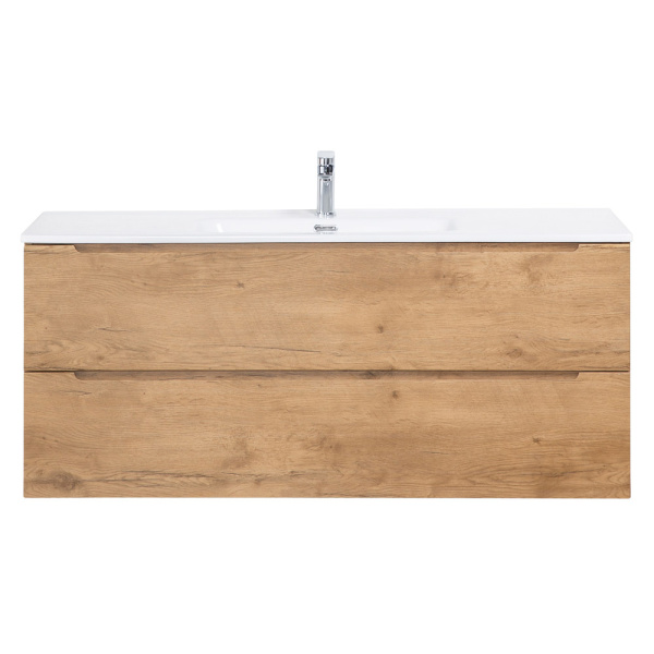 Тумба под раковину/столешницу подвесная BelBagno Etna ETNA-1200-2C-SO-RN-P 120 см  2 ящика цвет Rovere Nature 