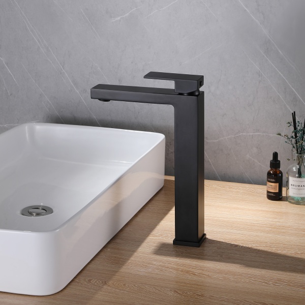 Смеситель для раковины Abber Daheim AF8211B черный матовый