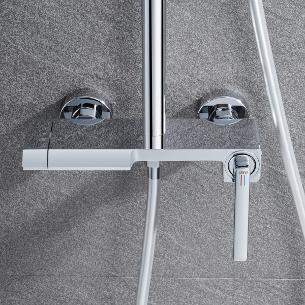 Душевая стойка Black&White UK5015C