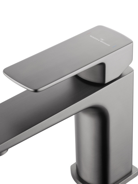 Смеситель для раковины Wonzon &amp; Woghand Edge WW-88139003-BGM темный графит