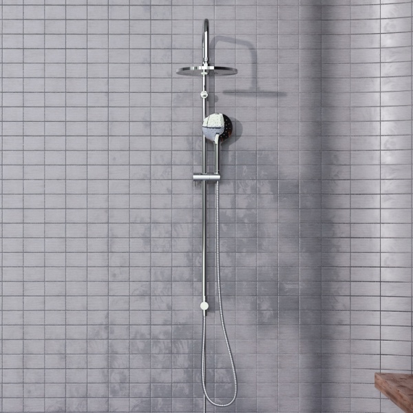 Душевая система без смесителя Damixa Jupiter 977000000 монтаж настенная без термостата хром