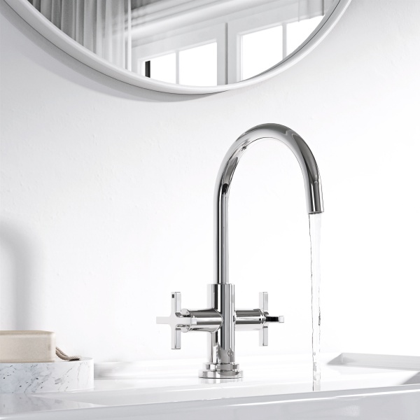 Смеситель для раковины Kludi Nova Fonte 201180520 хром