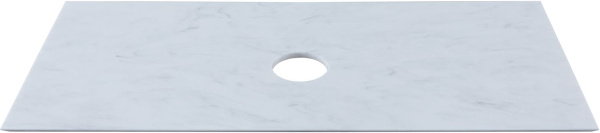 Столешница для ванной Allen Brau Infinity 1.21012.ST 100 см керамогранит, цвет белый