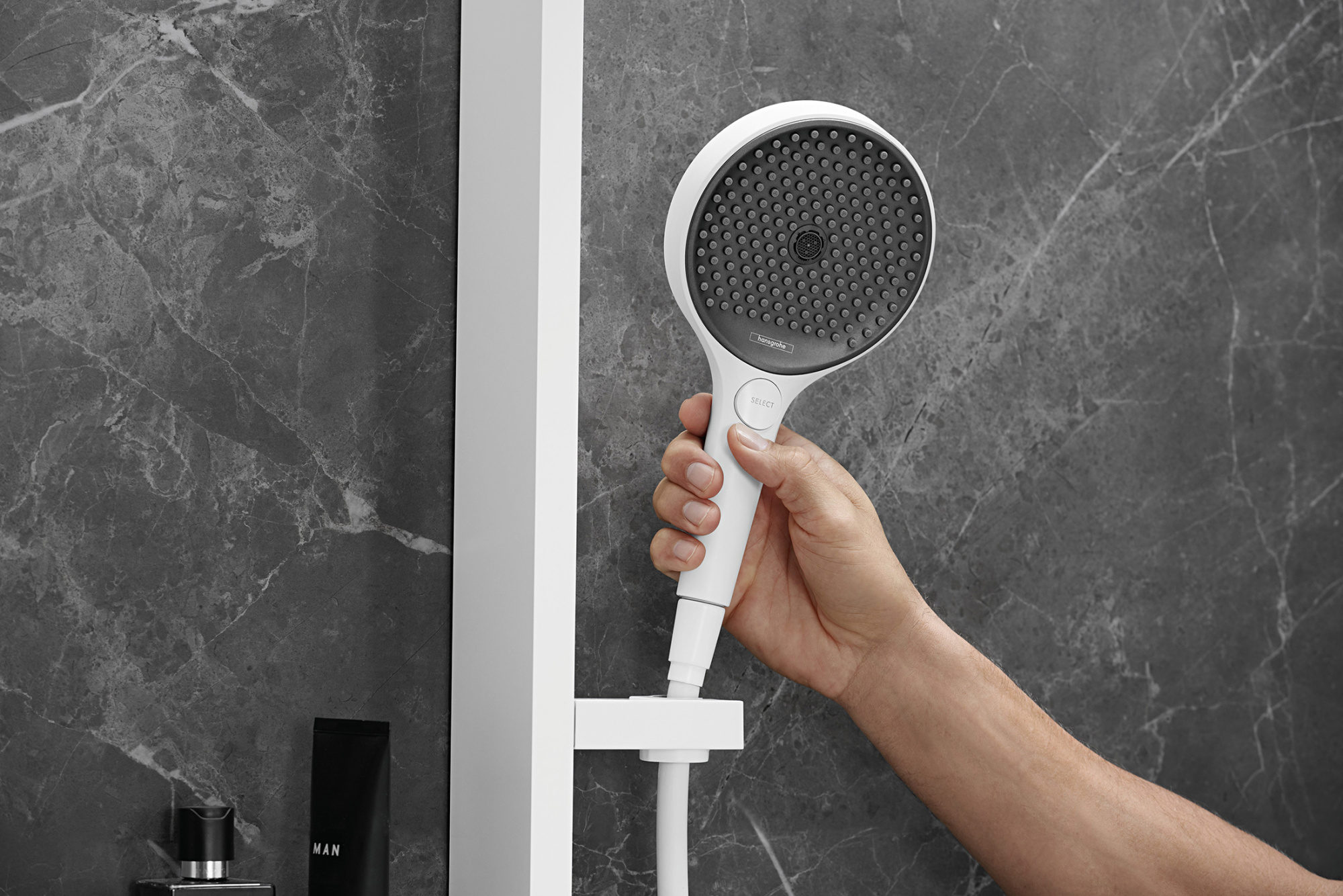 Лейка для душа Hansgrohe Rainfinity 26864700 белый матовый 