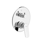 Смеситель для душа Bravat Rhein PB8429564CP-3-ENG встраиваемый в стену 
без термостата хром