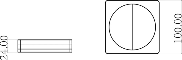 Мыльница Boheme  10960-B-G латунь