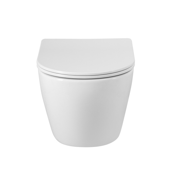Унитаз подвесной BelBagno Sfera-R BB046CHR/SC Rimless фаянс белый