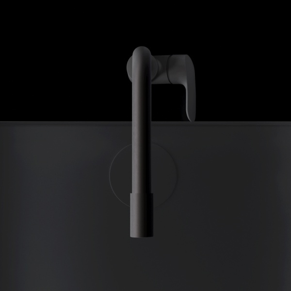 Смеситель для кухни Am.Pm Like F8005722 без подключения к фильтру черный