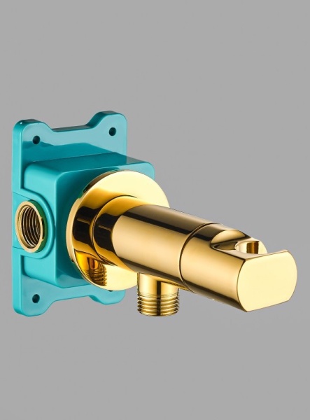 Гигиенический душ ALMAes Agata AL-877-08 встраиваемый в стену золото