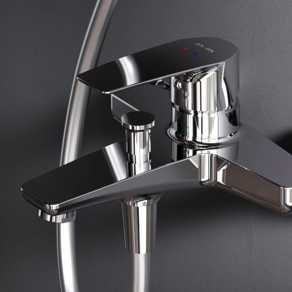 Душевая система со смесителем Am.Pm Gem F40890A14 монтаж настенная без термостата хром