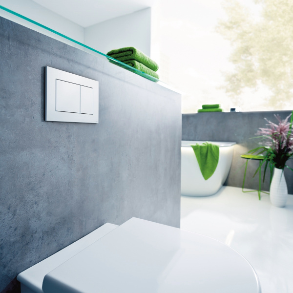 Кнопка смыва механическая TECE Now 9240400 цвет белый