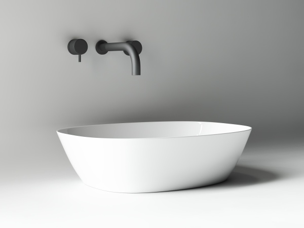 Раковина накладная овальная Ceramica Nova Element CN5005 фарфор цвет белый