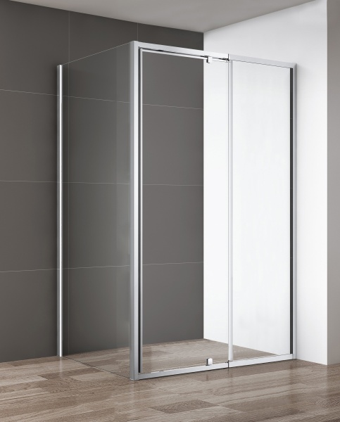 Душевая дверь Cezares Variante VARIANTE-B-1-120/130-C-Cr 130 см стекла прозрачные, профиль хром