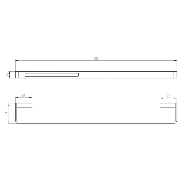 Полотенцедержатель Boheme Q 10942-NB 