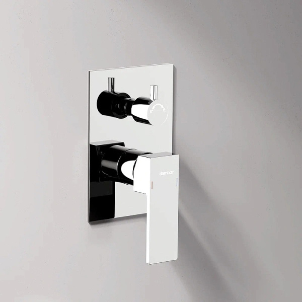 Душевая система со смесителем Damixa Gala 953520000 монтаж встраиваемая в стену без термостата хром