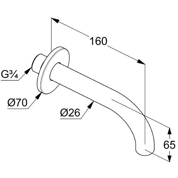 Душевая система со смесителем Kludi Bozz 386340576 монтаж встраиваемый в стену без термостата хром