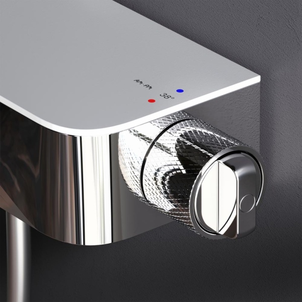 Душевая система со смесителем Am.Pm Func F078F200 монтаж настенная с термостатом хром