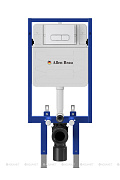 Инсталляция для подвесного унитаза Allen Brau Pneumatic Pro 2.0 9.11103.20 пневматическая