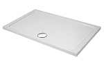 Душевой поддон низкий Cezares SMC TRAY-M-AH-120/80-35-W прямоугольный стеклопластик 120x80 белый