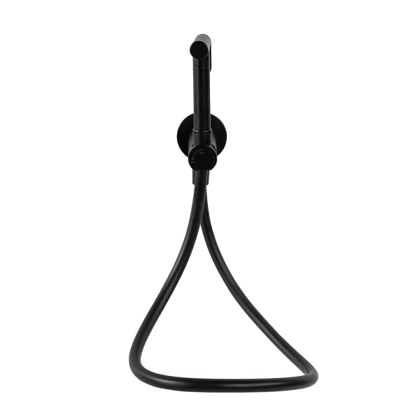 Гигиенический душ Cezares Leaf LEAF-DIF-NOP настенный черный матовый