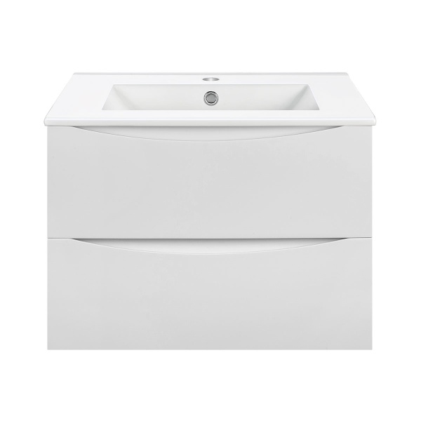 Тумба  подвесная Vincea Mia VMC-2MC600GW 60 см  2 ящика цвет G.White 