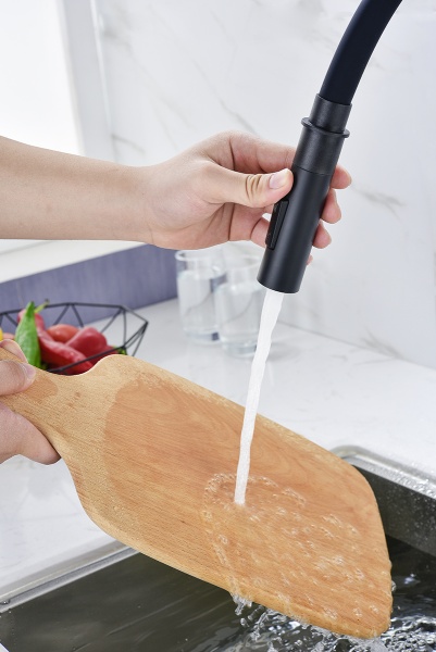 Смеситель для кухни Paulmark Halt Ha214021-401 без подключения к фильтру антрацит